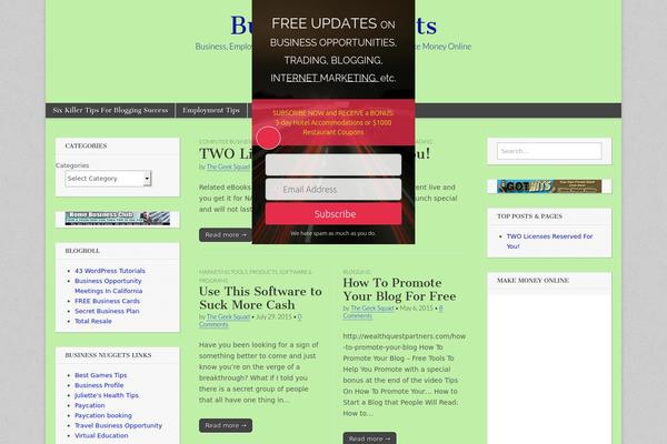 Site using Bubblecast Video for WordPress plugin