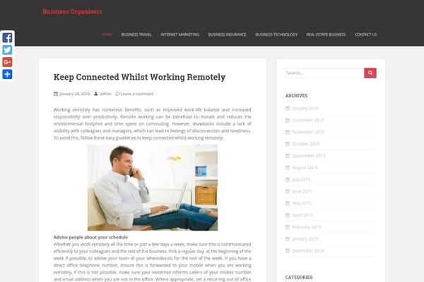 PridMag theme site design template sample