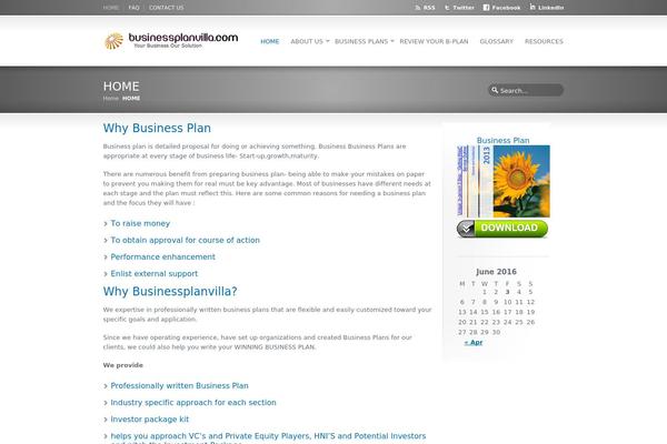 Sterling theme site design template sample