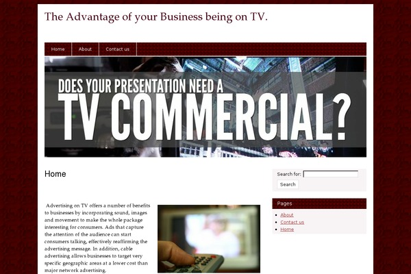 Generous theme site design template sample