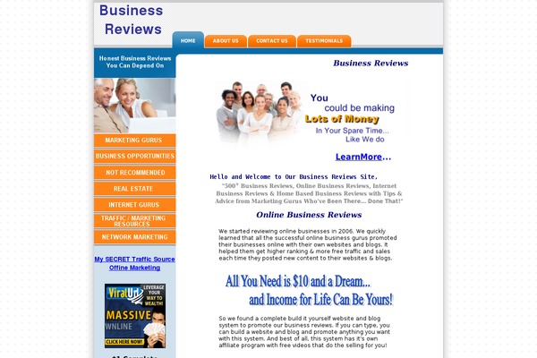 Quadruple Blue theme site design template sample