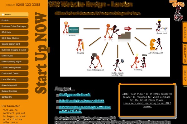 Sun theme site design template sample