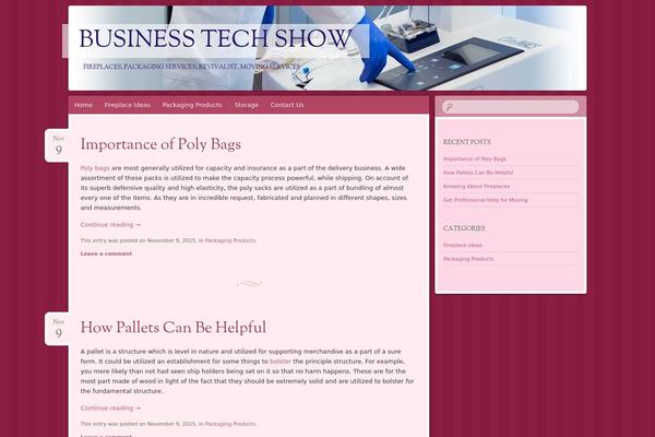 Bouquet theme site design template sample