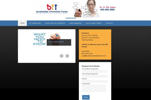 Hodges theme site design template sample