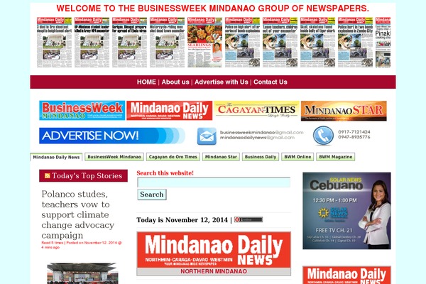 News Magazine Theme 640 theme site design template sample