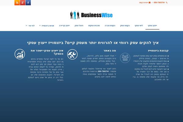 businesswise.co.il site used Envision