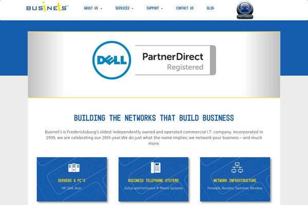 businetsinc.com site used Cyberbility-starter-theme
