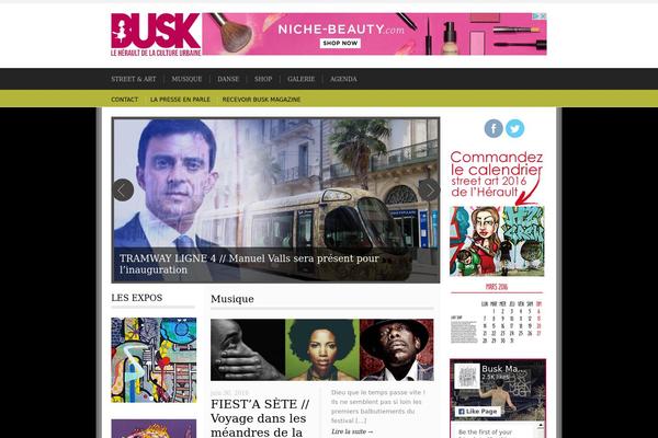 impulse theme site design template sample