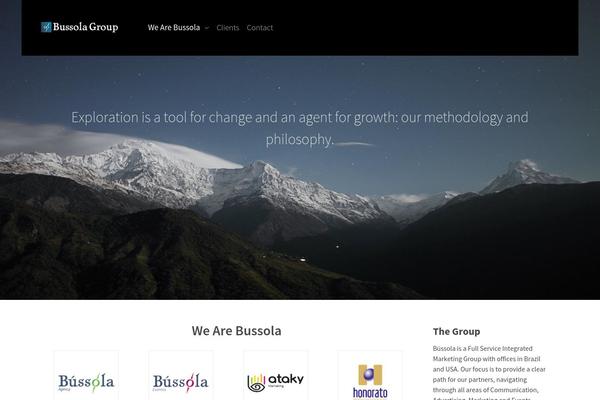 Altitude theme site design template sample