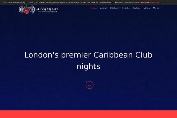 Squareone theme site design template sample