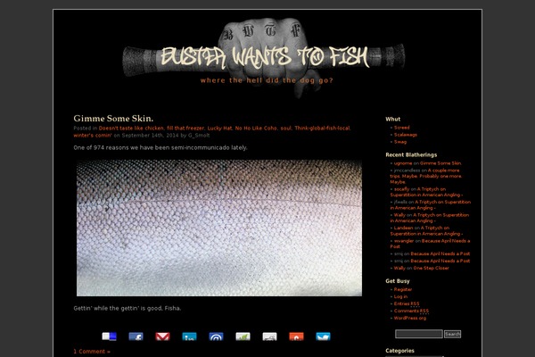 busterwantstofish.com site used Black
