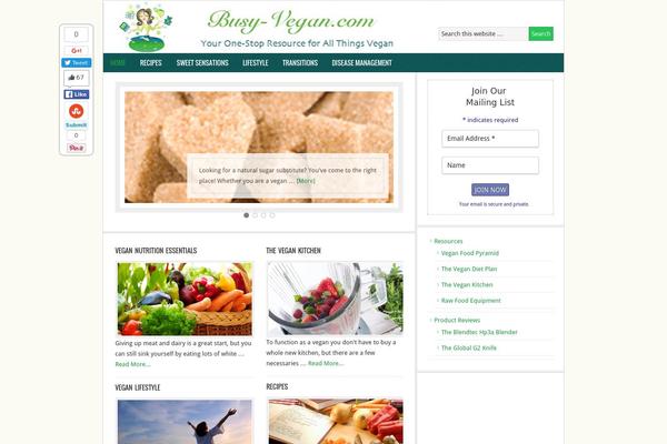 News theme site design template sample