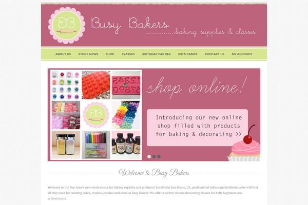 Geraldine theme site design template sample