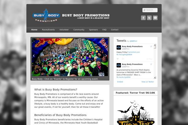 Catch Box Pro theme site design template sample