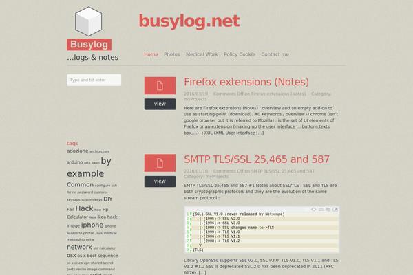 Daily theme site design template sample