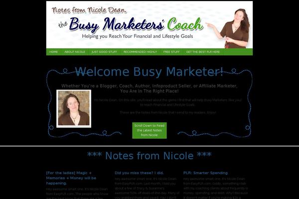 Scribble Child Theme theme site design template sample