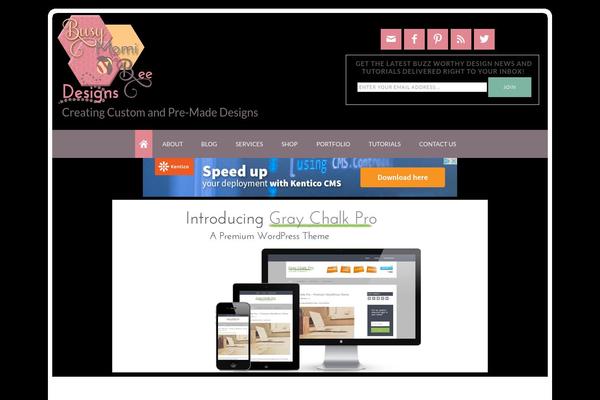 Modern Blogger Pro theme site design template sample