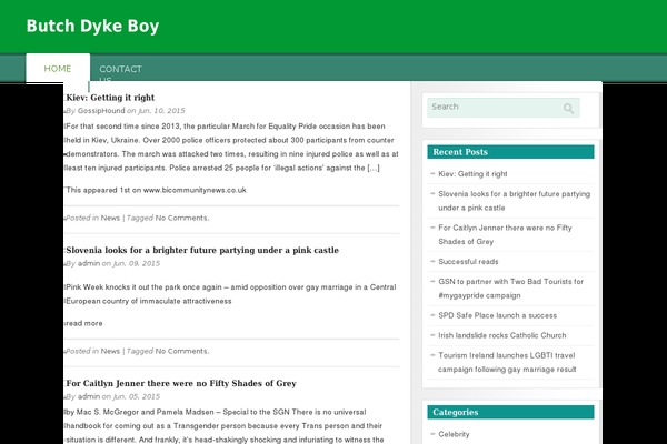 butchdykeboy.com site used Creare-site