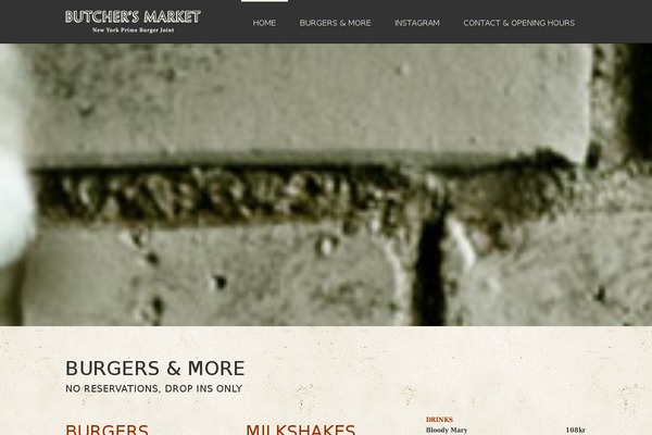Quickstep theme site design template sample