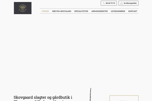 Megalith theme site design template sample