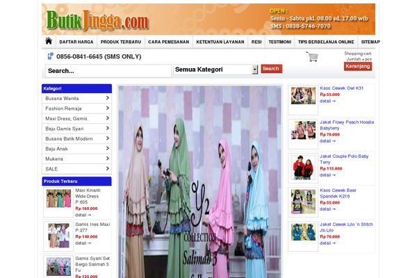 WP-Grosir theme site design template sample