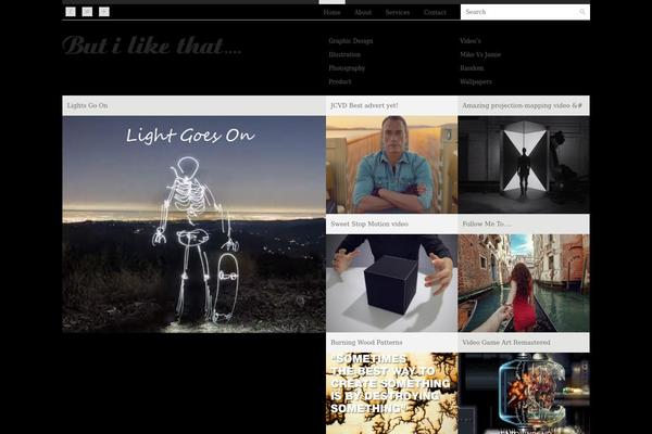 Fontfolio theme site design template sample