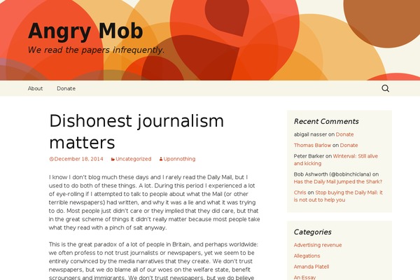 BlankSlate theme site design template sample