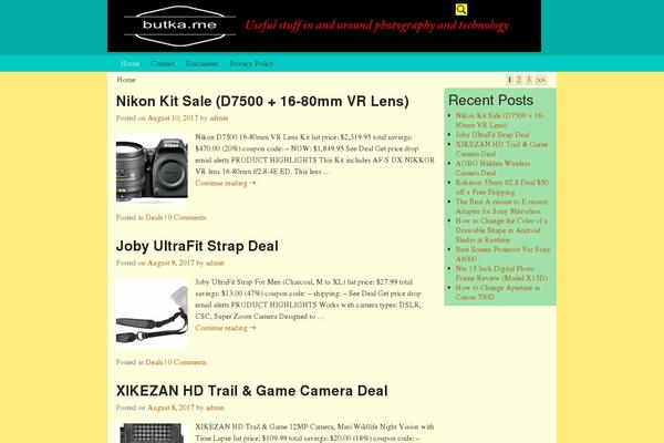 butka.me site used Weaver Xtreme