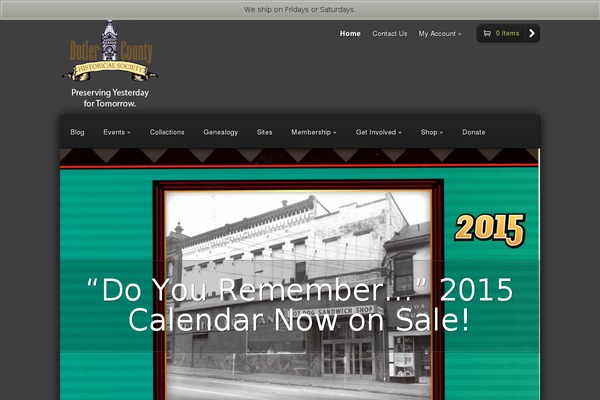 Vestige theme site design template sample