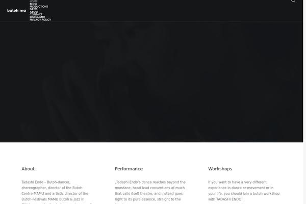 Uncode-child theme site design template sample