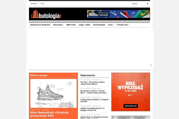 Unspoken theme site design template sample