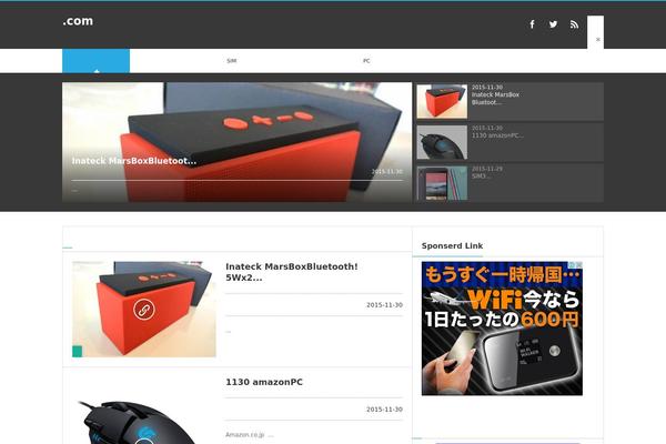 The-thor theme site design template sample