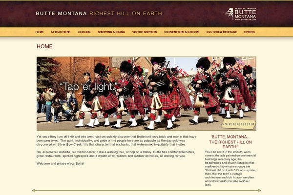 Listings theme site design template sample