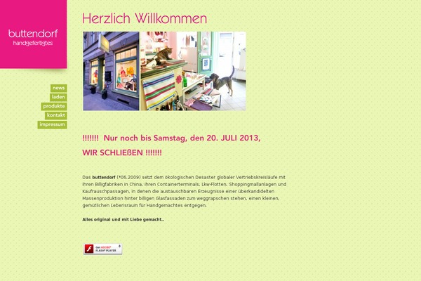 buttendorf-handgefertigtes.de site used ShapeShifter
