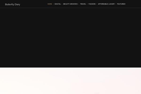 Sparkling-child theme site design template sample