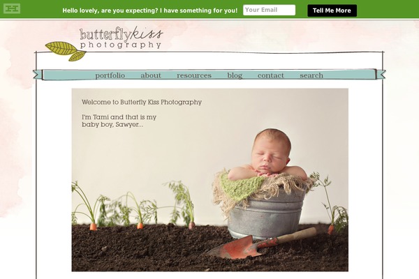 Prophoto4 theme site design template sample