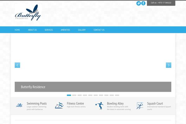 Natural theme site design template sample