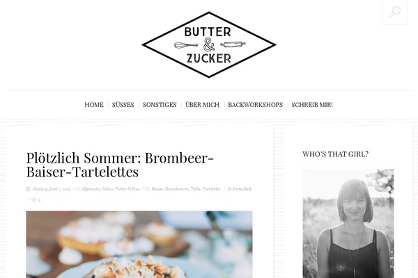 BuzzBlog theme site design template sample