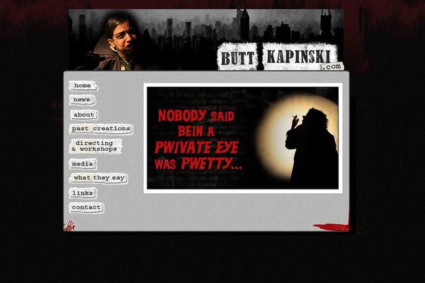 Zombie Apocalypse theme site design template sample