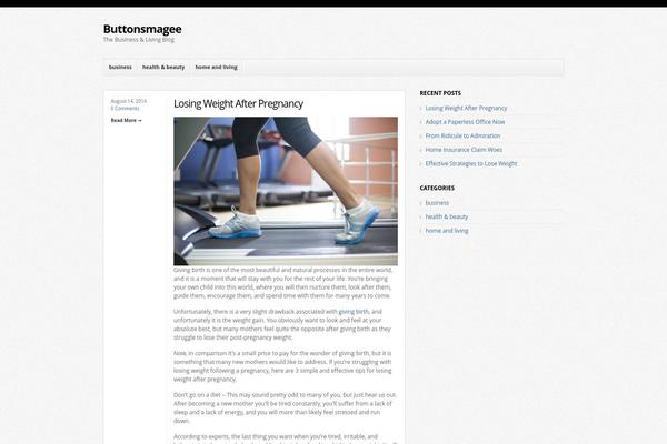 Wp Bold110 theme site design template sample