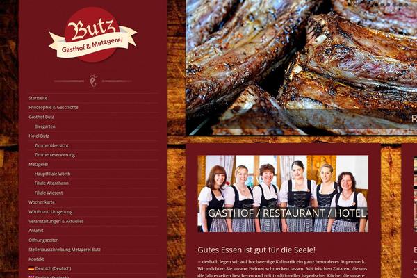 butz-woerth.de site used Dinner