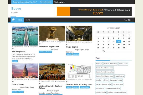 SuperMag theme site design template sample
