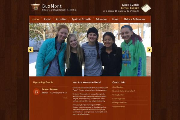Born theme site design template sample