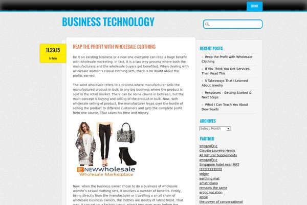 LightWord theme site design template sample