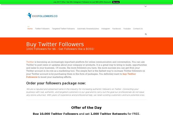 3Clicks theme site design template sample