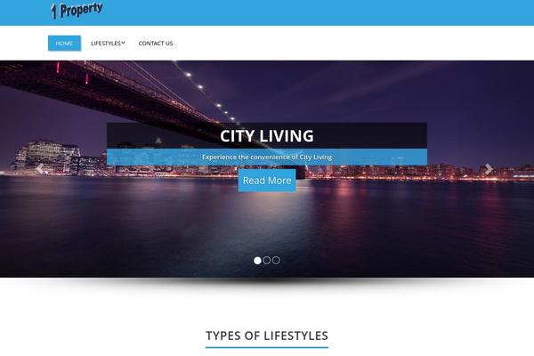 Enigma theme site design template sample