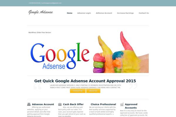 Aphrodite theme site design template sample