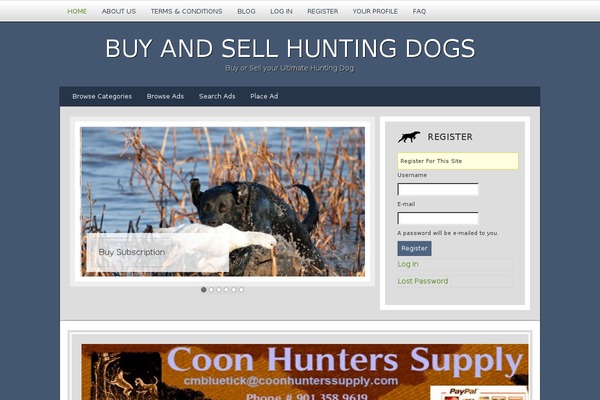 Site using Awpcp-featured-ads plugin