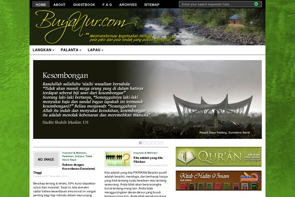 Site using Announcement-and-vertical-scroll-news plugin