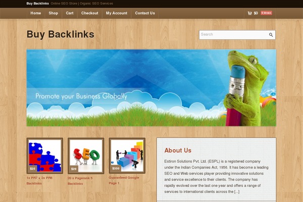 Emporium theme site design template sample